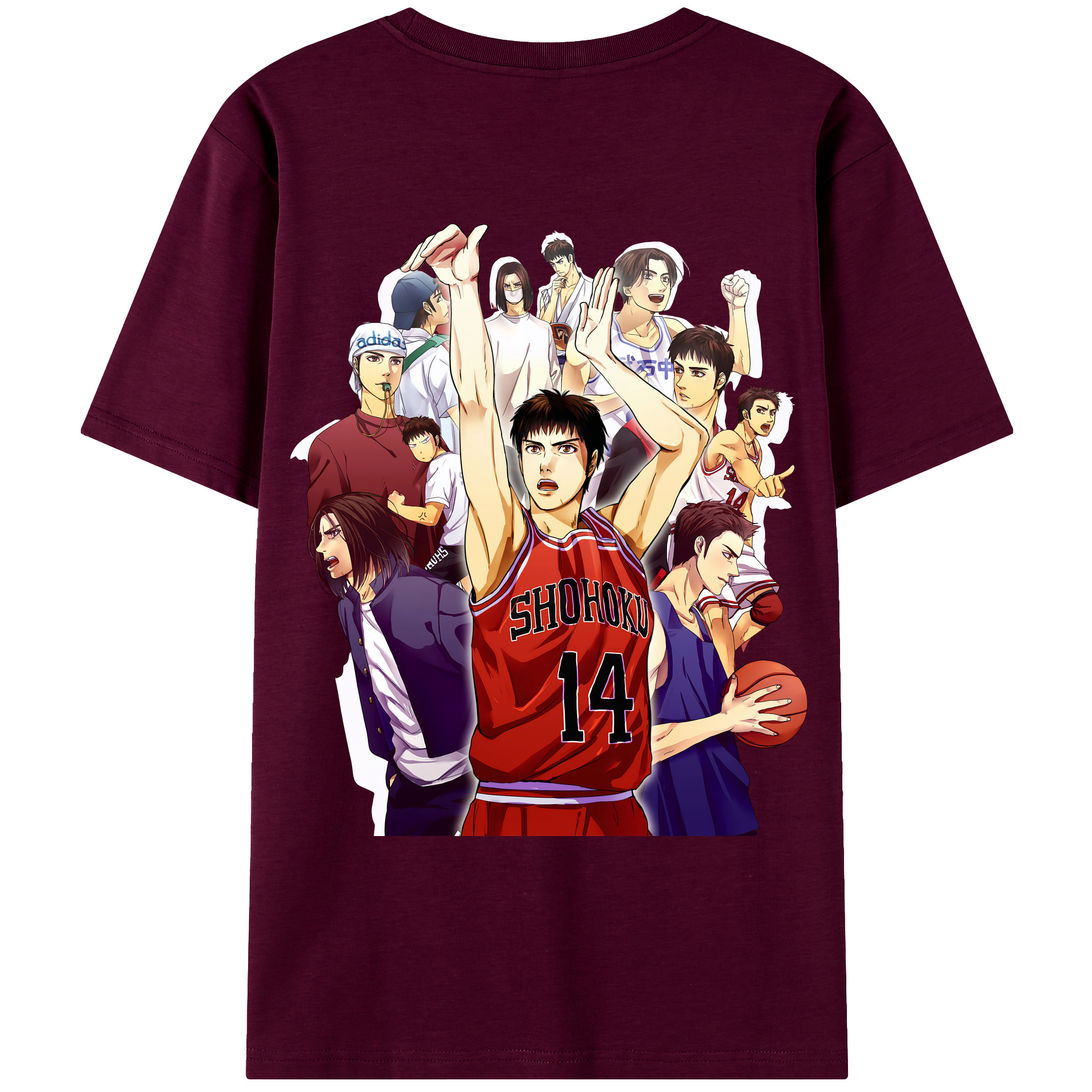 （画像用） SLAM DUNK／スラムダンク レディース半袖Tシャツ(バックプリント)